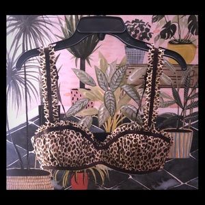 💋Sophie & Me 34B Spotted Giraffe Print Bra